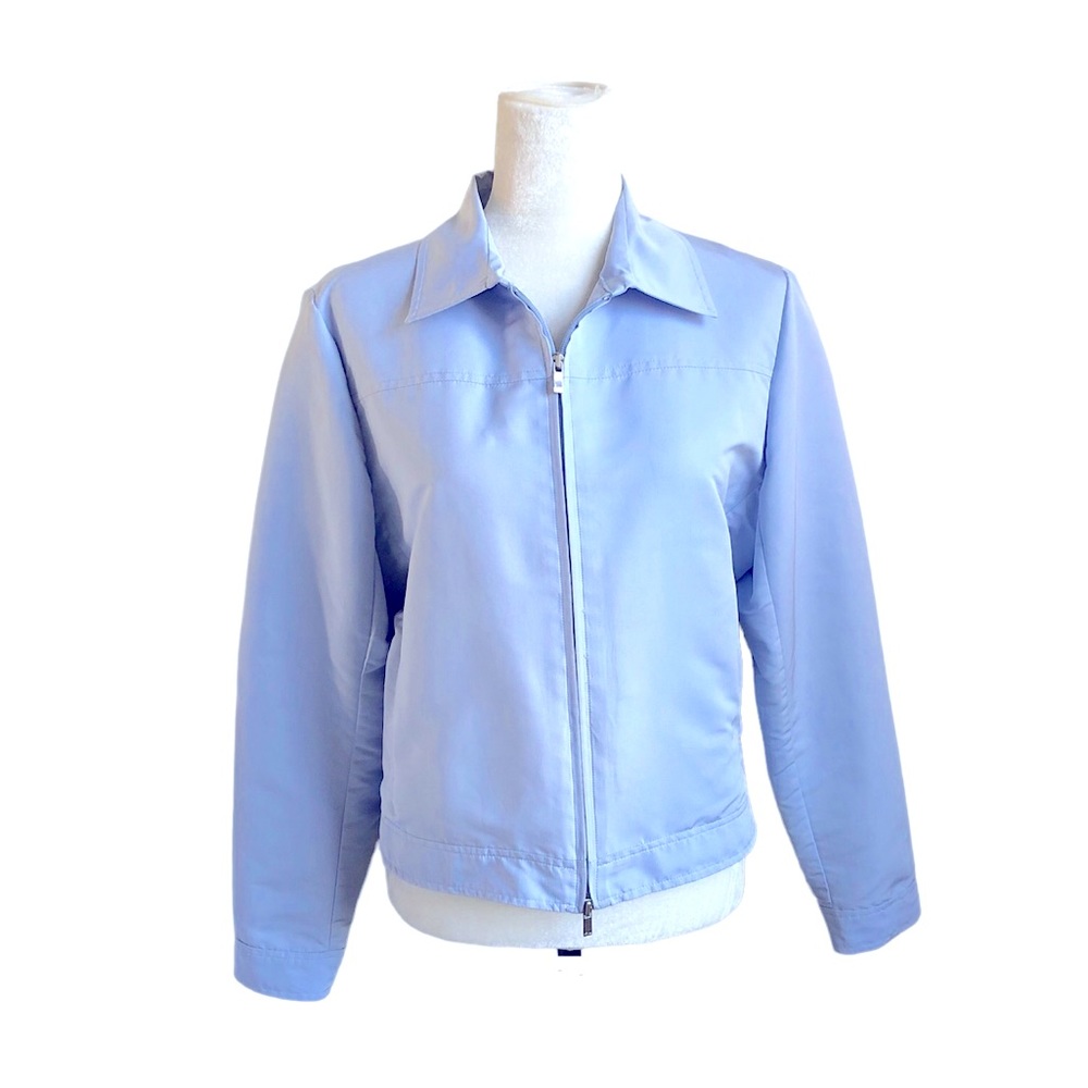 Ralph Lauren Blue Label Golf Jacket Baby Blue Zip Up